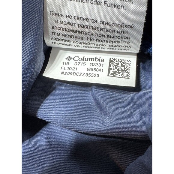 Columbia Omni-Shield Colorblock Pullover Windbreaker Jacket Hoodie PFG Size S - Picture 8 of 11